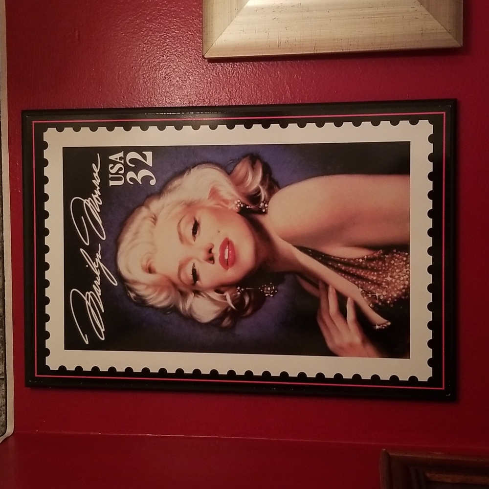 Marilyn Moroe Metal poster Self-Framing